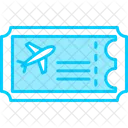 Flugzeugticket  Symbol