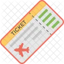 Luft Ticket Fluggesellschaft Symbol