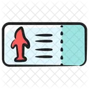 Flugticket  Symbol