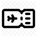 Flugticket  Symbol