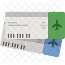 Flugtickets  Symbol