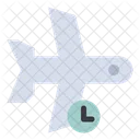 Flugverspätung  Symbol