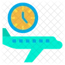 Flugzeit Flugzeiten Flugplan Symbol