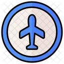 Flugzeug  Symbol