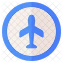 Flugzeug  Symbol