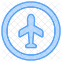 Flugzeug  Symbol