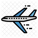 Flugzeug Flugzeug Transport Icon