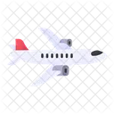 Reisen Flugzeug Transport Icon