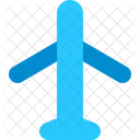 Flugzeug Flugzeug Modus Icon