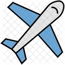 Sommer Flugzeug Reisen Symbol