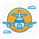 Flugzeug Flug Flugzeug Symbol