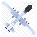 Drohne Militar Flugzeug Symbol