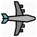 Flugzeug Transport Flugzeug Symbol