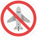 Flugzeug Nein Flug Icon