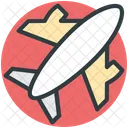 Flugzeug Flugzeug Verkehrsflugzeug Icon