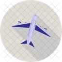 Flugzeug Verkehrsflugzeug Flugzeug Symbol