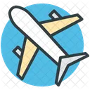 Flugzeug Flugzeug Verkehrsflugzeug Icon