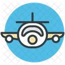 Flugzeug Flugzeug Verkehrsflugzeug Icon