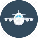 Flugzeug Flugzeug Verkehrsflugzeug Icon