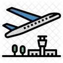 Flugzeug Reisen Flugzeug Symbol