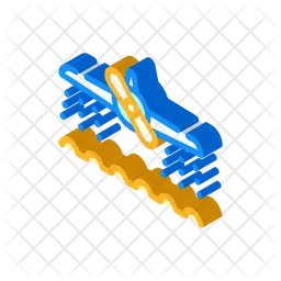 Flugzeugbewässerung  Symbol