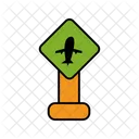 Flugzeugbrett  Symbol