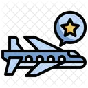 Flugzeug Business Class  Symbol