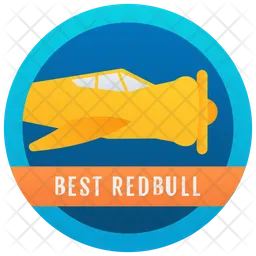 Flugzeug-Emblem  Symbol