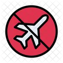 Haltestelle der Flugzeuglinie  Symbol