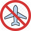 Flugzeug stoppen  Symbol