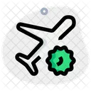 Flugzeugvirus  Symbol