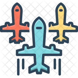 Flugzeuge  Symbol