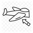 Flugzeugflügel  Symbol
