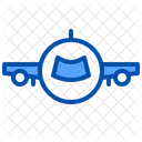 Flugzeug Landung  Symbol