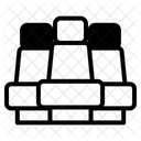 Flugzeugsitz Symbol