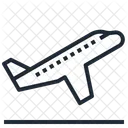 Flugzeugstart  Symbol