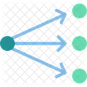 Flujo de datos  Icono