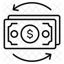 Flujo de fondos  Icono