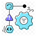 Flujo De Tareas Diagrama De Flujo Diagrama De Flujo Icon