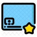 Suscribirse Stream Streamer Rate Star Icono