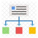 Jerarquia Diagrama Diagrama De Flujo Icon