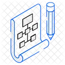 Diagrama De Flujo Flujo De Trabajo Algoritmo Icono