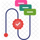 Flujo De Trabajo Diagrama De Flujo Jerarquia Icono