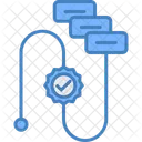 Flujo De Trabajo Diagrama De Flujo Jerarquia Icono