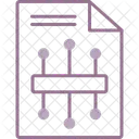 Flujo De Trabajo Diagrama De Flujo Jerarquia Icono