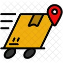 Rapido Entrega Paquete Icono