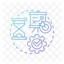 Flujo de trabajo del proyecto  Icono