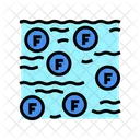 Fluoración  Icono
