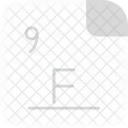 Fluorine  Icon