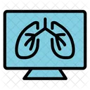 Fluorography Lungs Pneumonia Icon